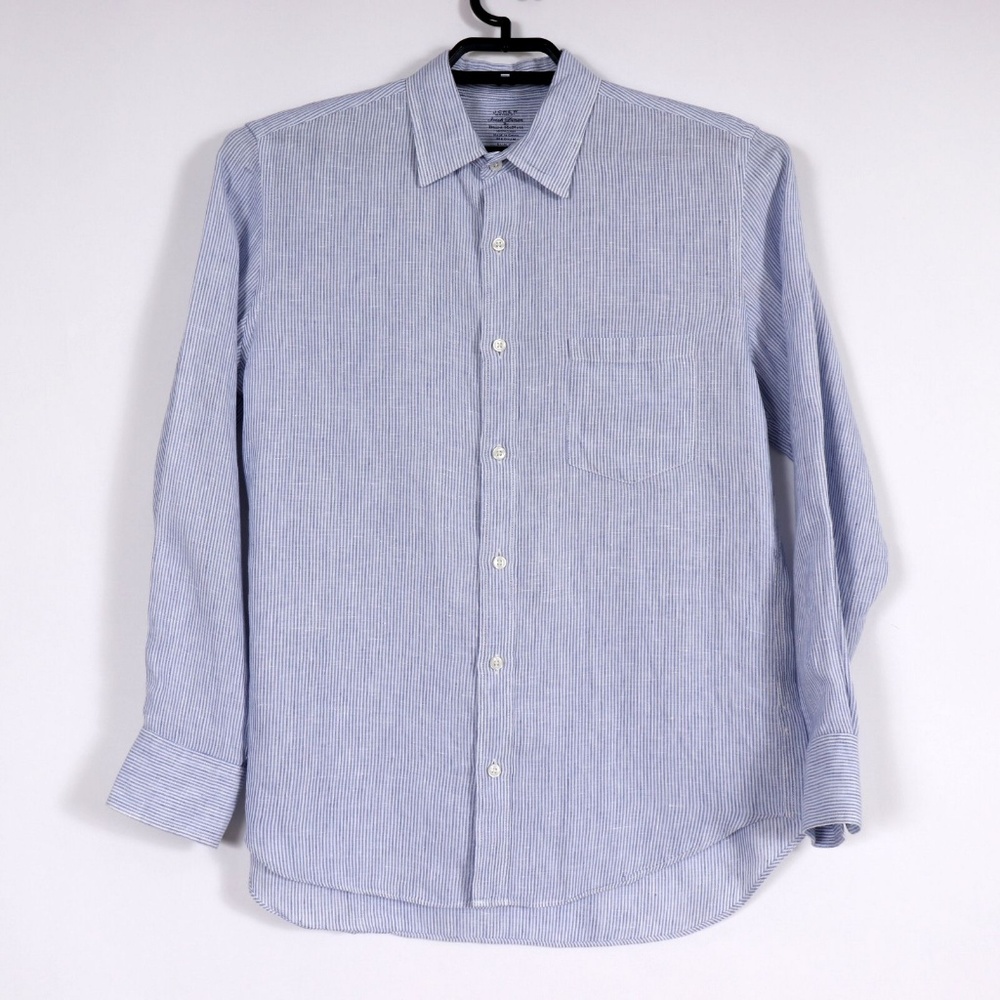 J Crew Baird McNutt Slim Fit Linen Shirt